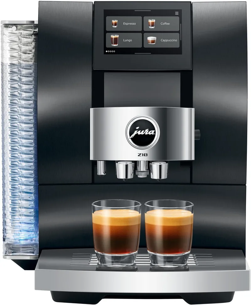 Z10 (EB) - Volautomatische espressomachine van Jura in Aluminium Black – productfoto