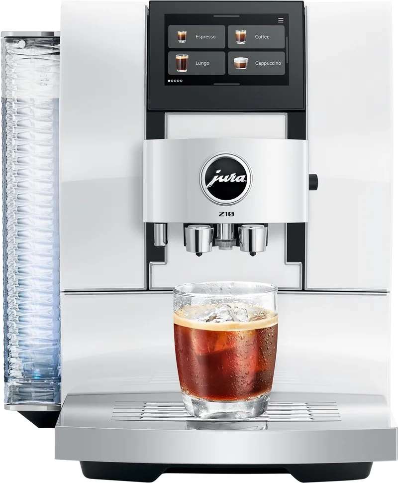 Z10 (EB) - Volautomatische espressomachine van Jura in Diamond White – productfoto