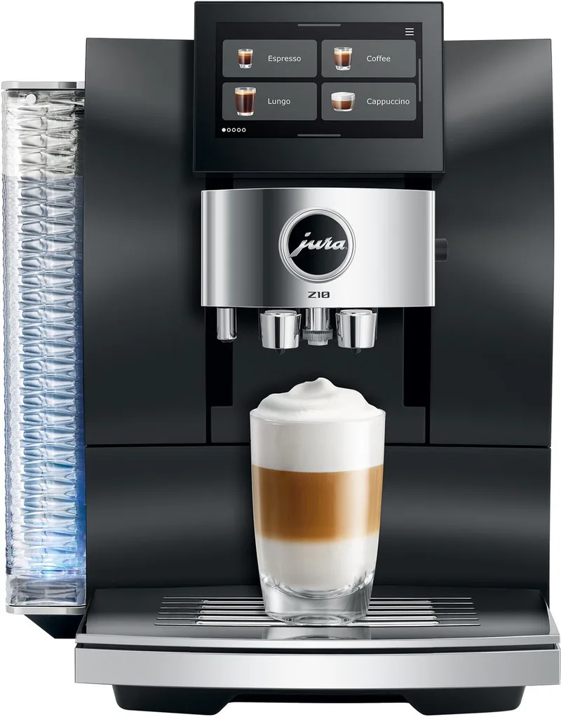 Z10 (EC) - Volautomatische koffiemachine van Jura in Obsidian Black – productfoto