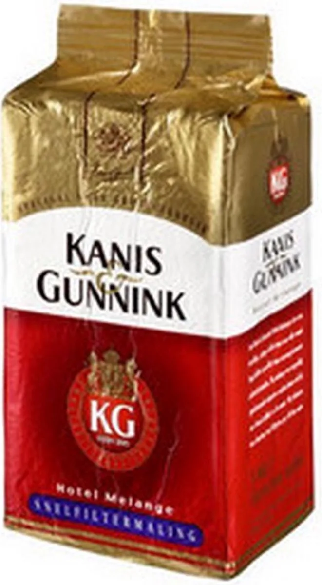 Koffie snelfiltermaling rood 1000gr DSx6 van Kanis & Gunnink – productfoto