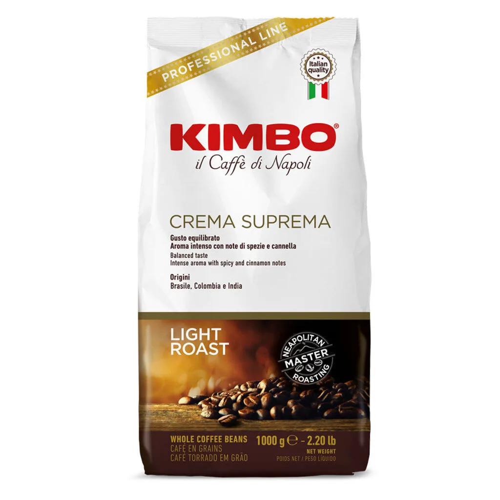 Crema Suprema - koffiebonen - 1 kilo de Kimbo – photo produit