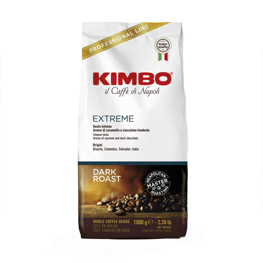 Espresso Bar Extreme - koffiebonen - 1 kilo van Kimbo – productfoto