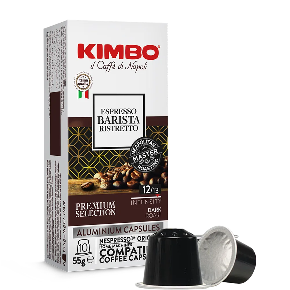 Espresso Barista Ristretto - 10 koffiecups de Kimbo – photo produit