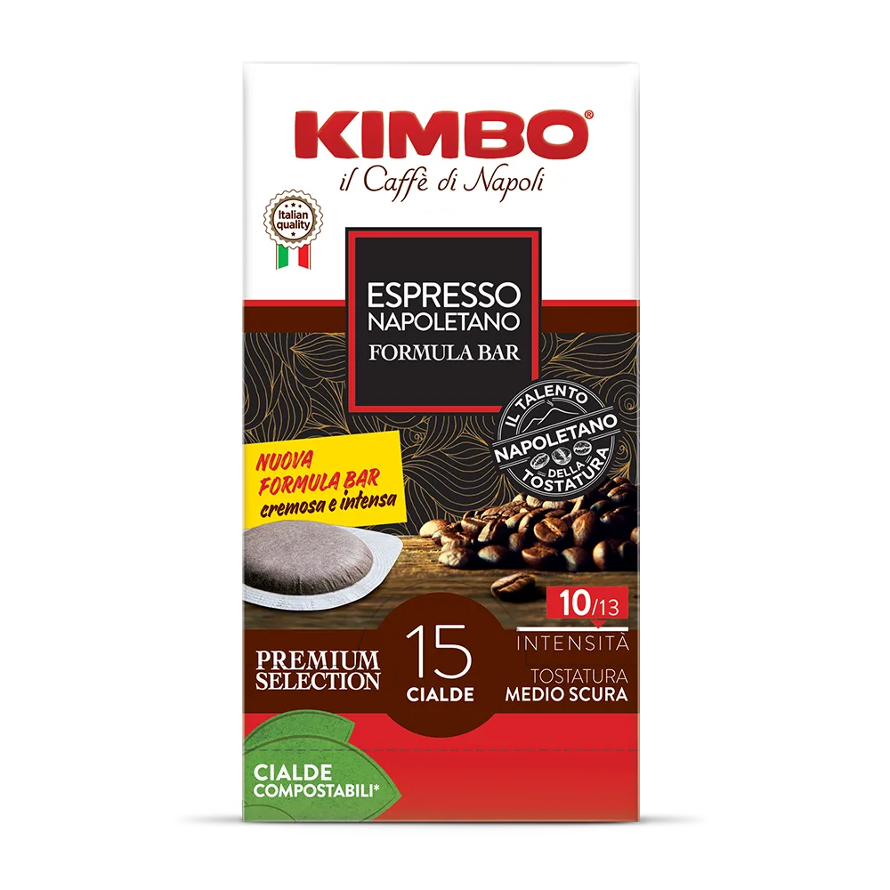 Espresso Napoletano - 15 E.S.E. Servings de Kimbo – photo produit