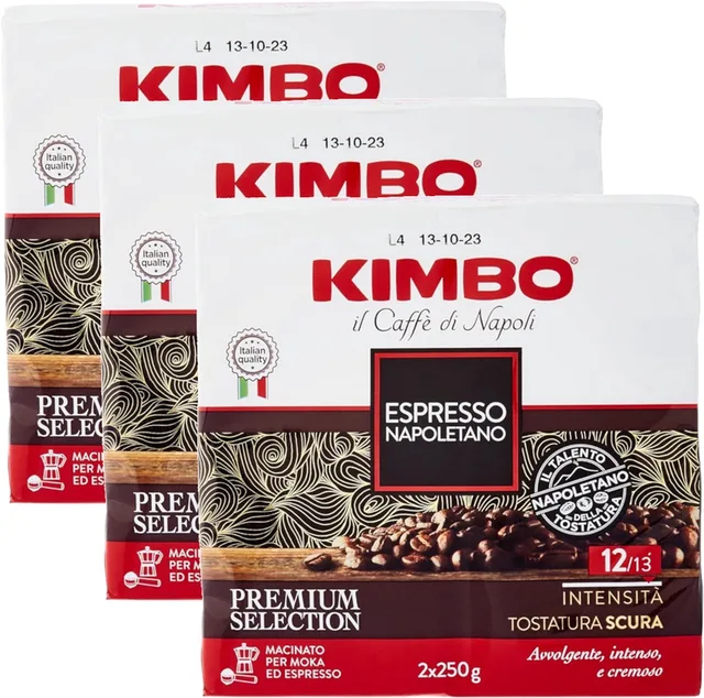 il Caffe di Napoli Espresso Napoletano Macinato - Multipack - Gemalen Koffie - 1500g (6x250g)
