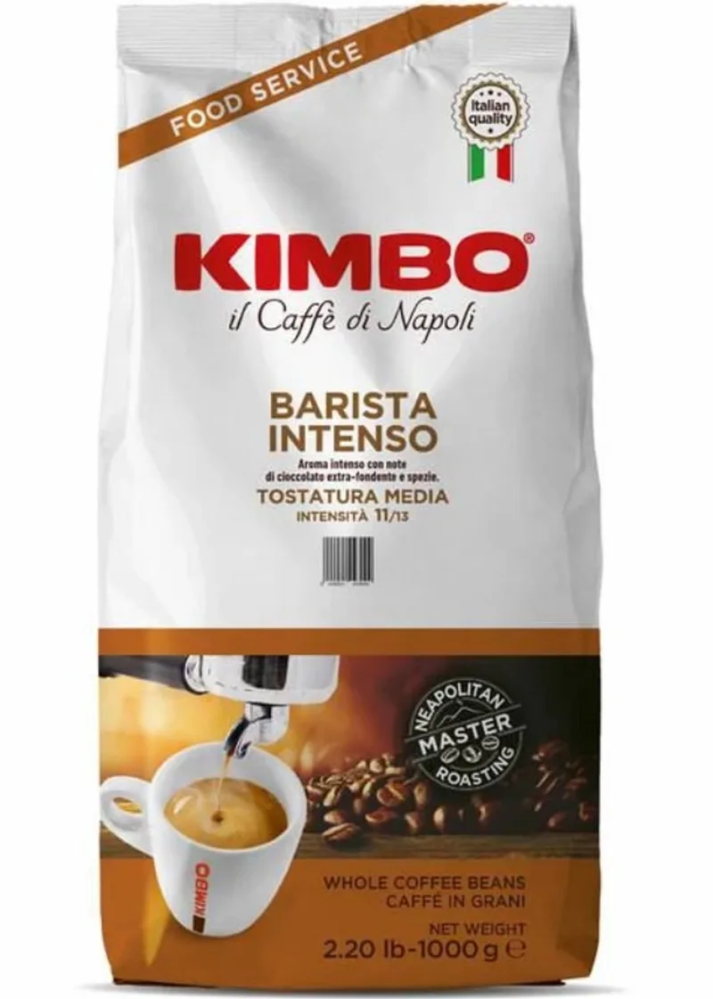 koffiebonen BARISTA INTENSO (1kg) van Kimbo – productfoto