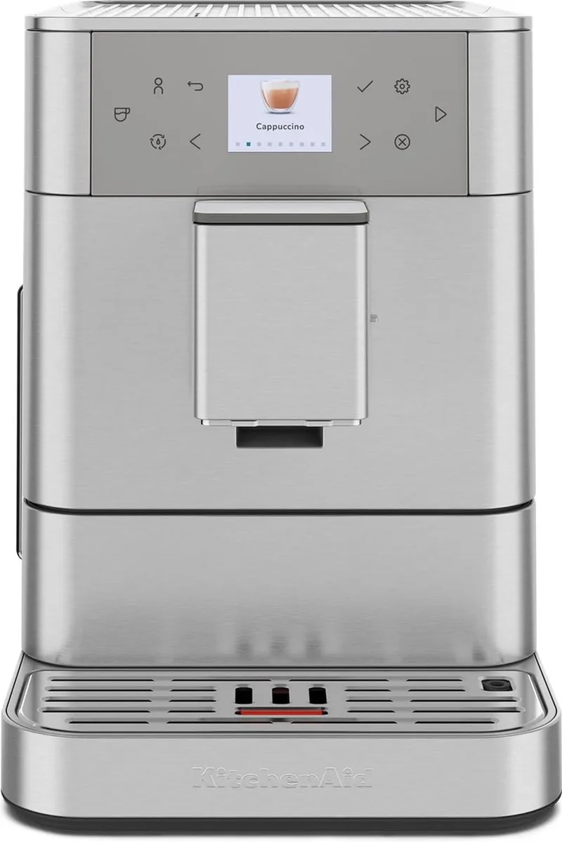 Volautomatische Espressomachine KF6 - koffiemachine met 15 receptopties en automatische melkopschuimer - Roestvrij staal van KitchenAid in Stainless Steel – productfoto