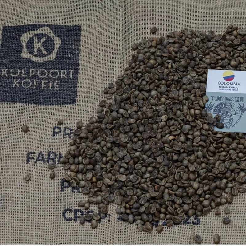 Colombia Tumbaga Sugarcane DECAF - ongebrande groene koffiebonen - 1 kg van Koepoort Koffie – productfoto