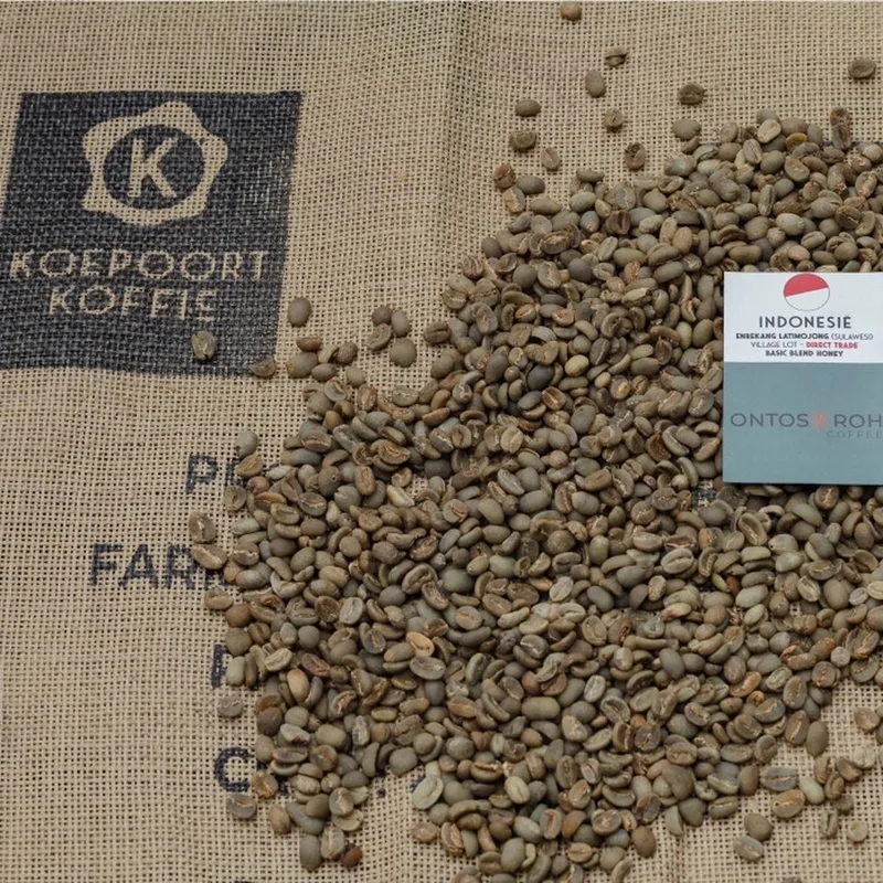 Indonesië Enrekang Karangan village lot basic washed - Direct Trade - ongebrande groene koffiebonen - 1 kg van Koepoort Koffie – productfoto