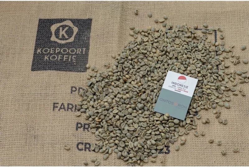 Indonesië Java Sunda Tilu coop lot - Direct Trade - ongebrande groene koffiebonen - 1 kg van Koepoort Koffie – productfoto