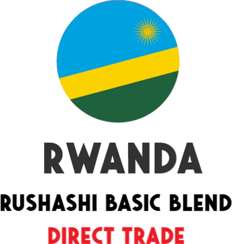 Rwanda Rushashi basic blend - Direct Trade - ongebrande groene koffiebonen - 1 kg van Koepoort Koffie – productfoto