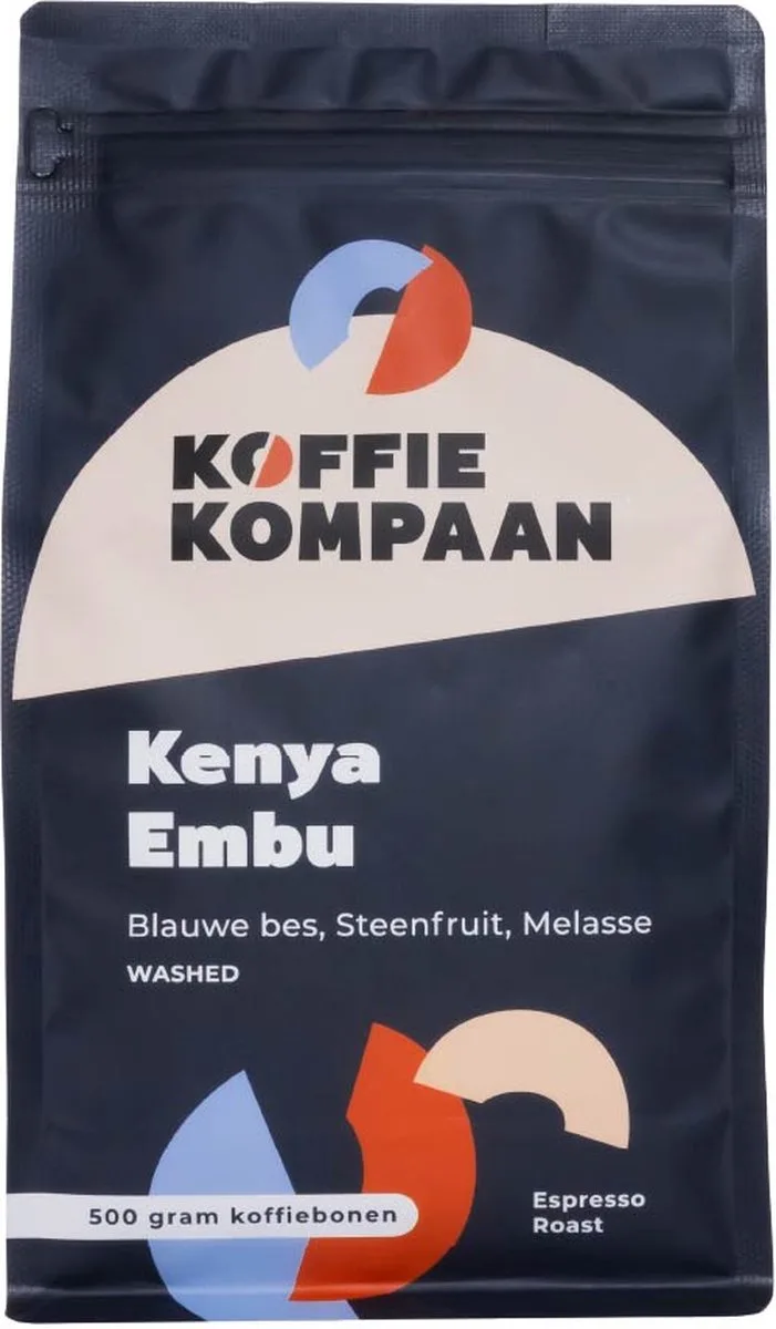 Kenya Embu Koffiebonen 500 gram van Koffiekompaan – productfoto