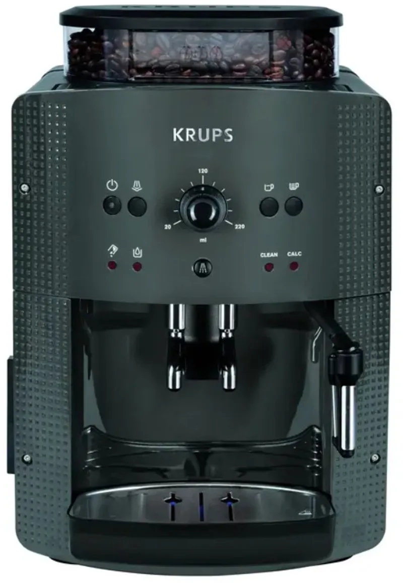 Arabica EA810B - Volautomatische espressomachine - Zwart/Grijs van Krups in Zwart – productfoto