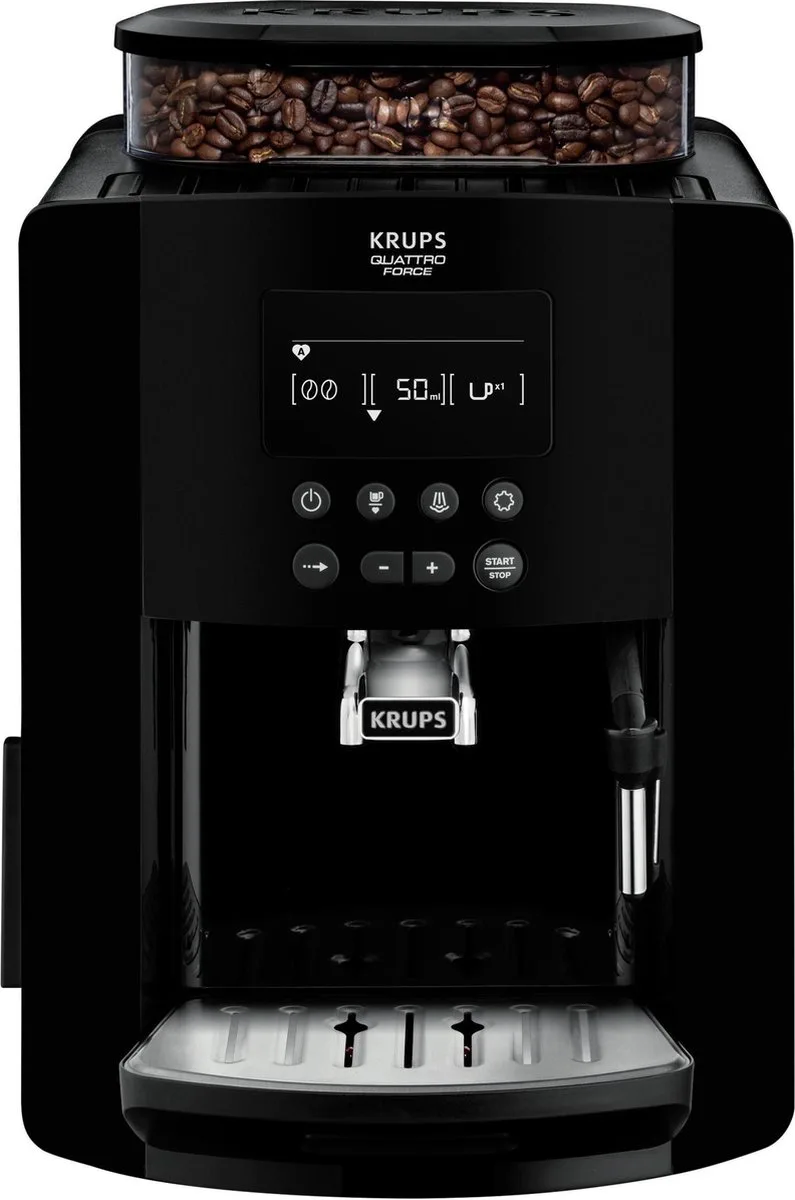 Arabica EA8170 Volautomatische Espressomachine de Krups en Noir – photo produit