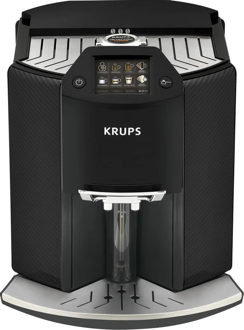 Barista EA907810 - Volautomatische espressomachine van Krups in Carbon – productfoto