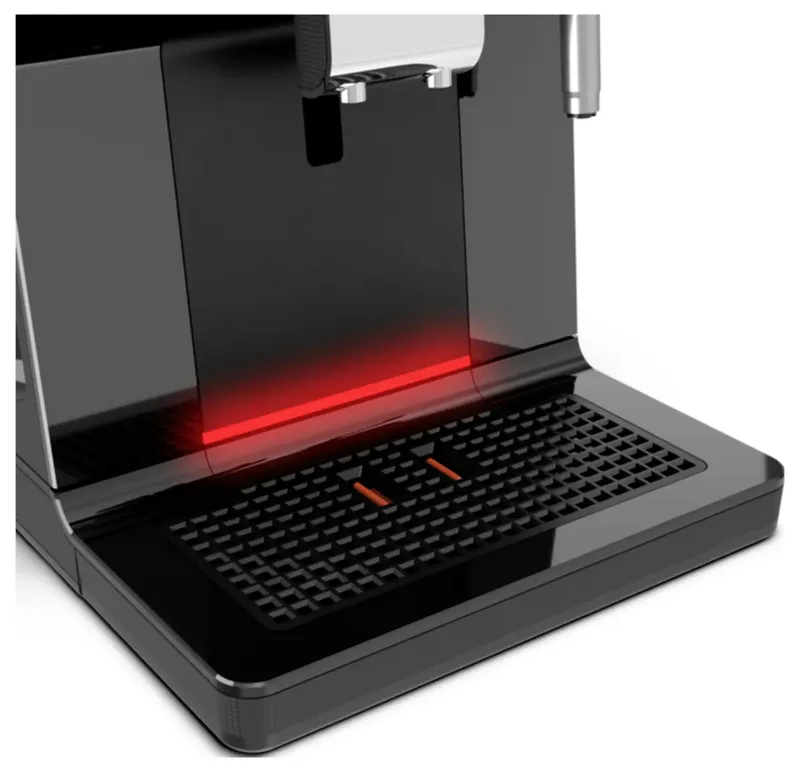 Evidence EA870810 koffiezetapparaat Half automatisch Espressomachine 3 l van Krups in Zwart, Chroom – productfoto 2 van 2