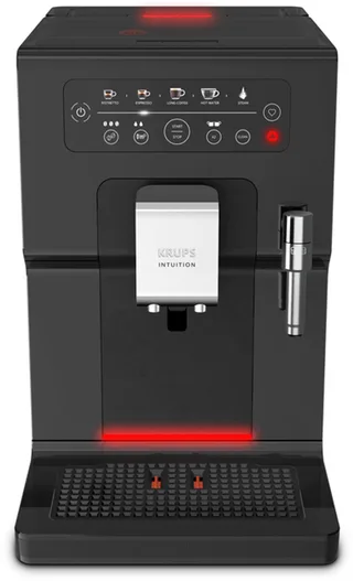 Evidence EA870810 koffiezetapparaat Half automatisch Espressomachine 3 l van Krups in Zwart, Chroom – productfoto 1 van 2