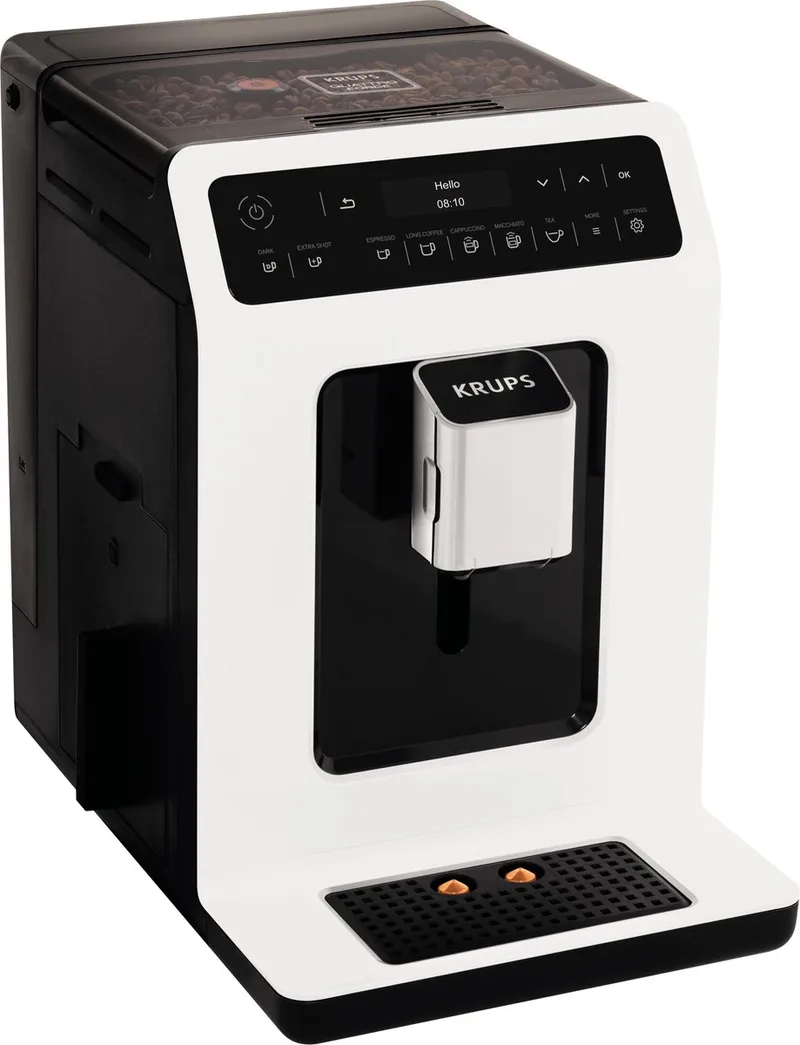 Evidence EA8901 - Volautomatische espressomachine van Krups in Wit – productfoto