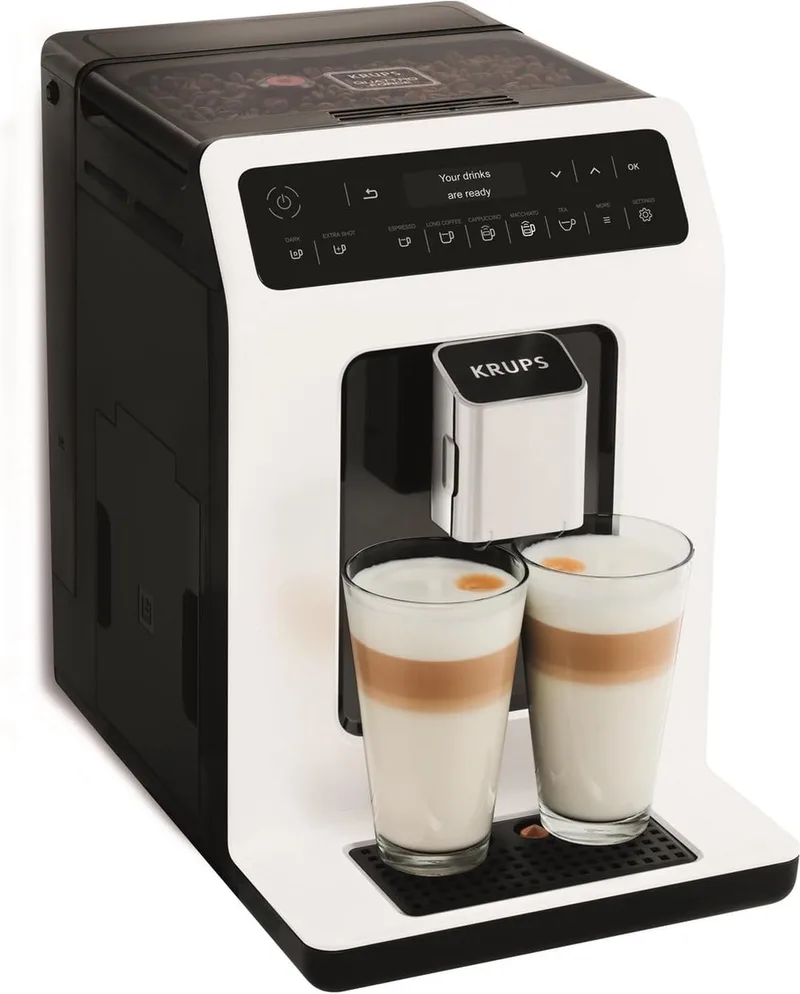 Evidence EA8911 - Volautomatische espressomachine van Krups in Wit – productfoto