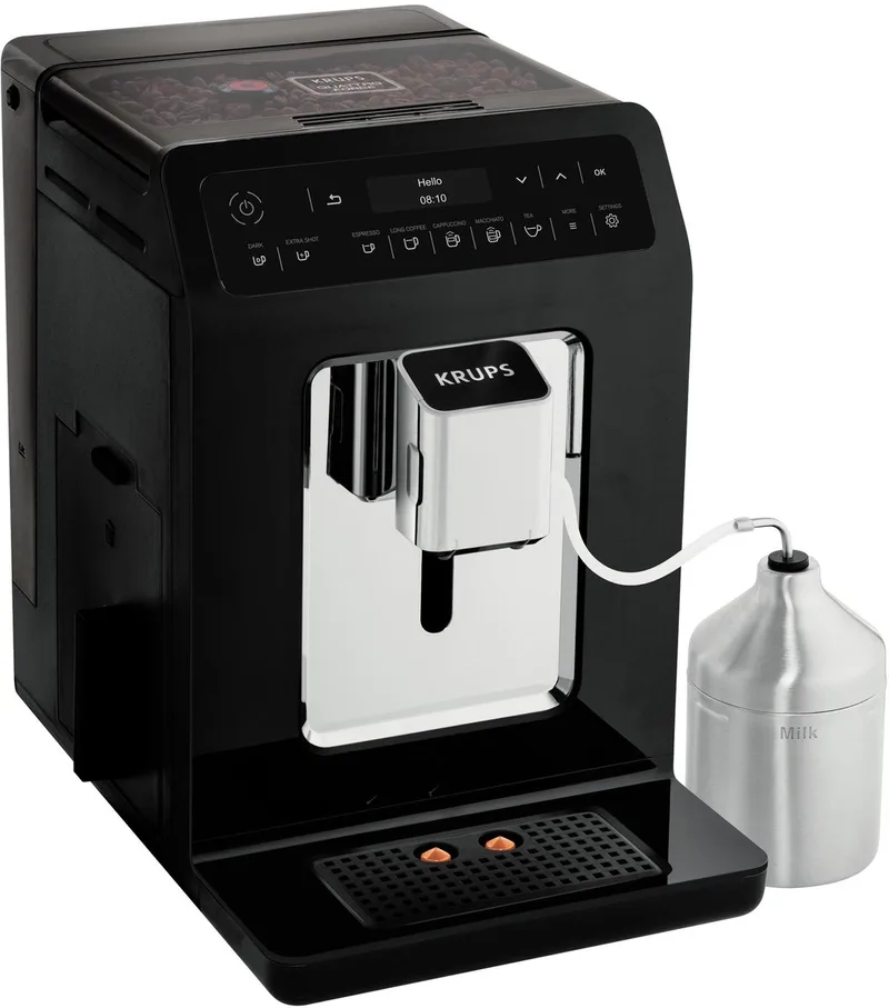Evidence EA8918 - Volautomatische espressomachine van Krups in Zwart – productfoto