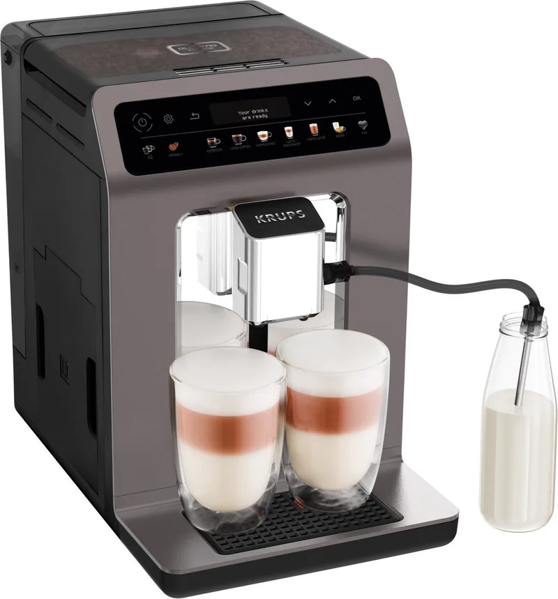 Evidence One EA895E - Volautomatische Espressomachine - Grijs by Krups in Black – product photo
