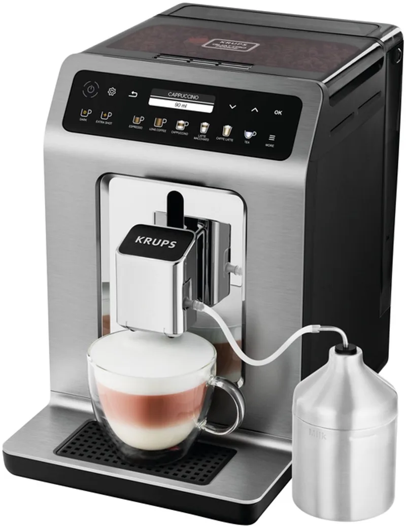 Evidence YY4132FD - Volautomatische espressomachine - 2,3 l by Krups in Silver – product photo