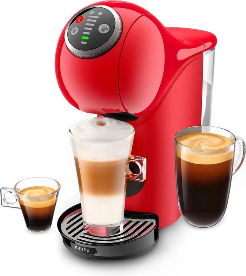 NESCAFÉ Dolce Gusto Genio S Plus KP3405 - Koffiecupmachine - 15 Bar Druk - Compact van Krups in Rood – productfoto