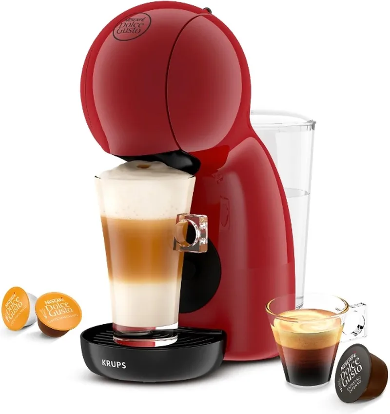 NESCAFÉ DOLCE GUSTO KP1A35AS koffiezetapparaat Half automatisch Koffiepadmachine 0,8 l van Krups in Rood – productfoto