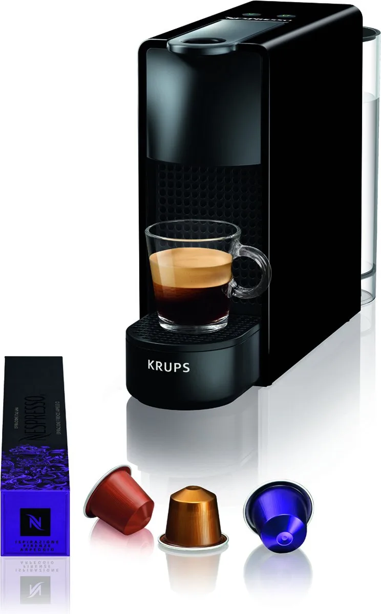 Nespresso Essenza Mini XN1108 - Koffiecupmachine van Krups in Zwart – productfoto