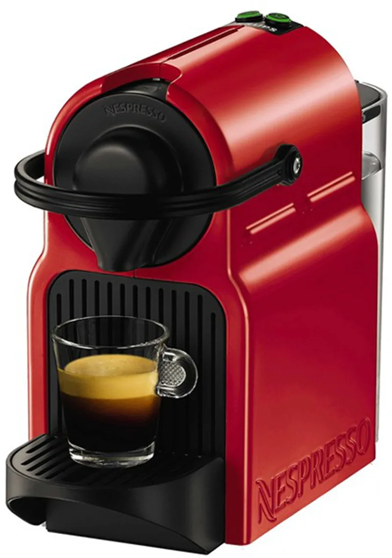 Nespresso Inissia Rouge YY1531FD - Koffiecupmachine - 0,7 l de Krups en Noir, Rouge – photo produit