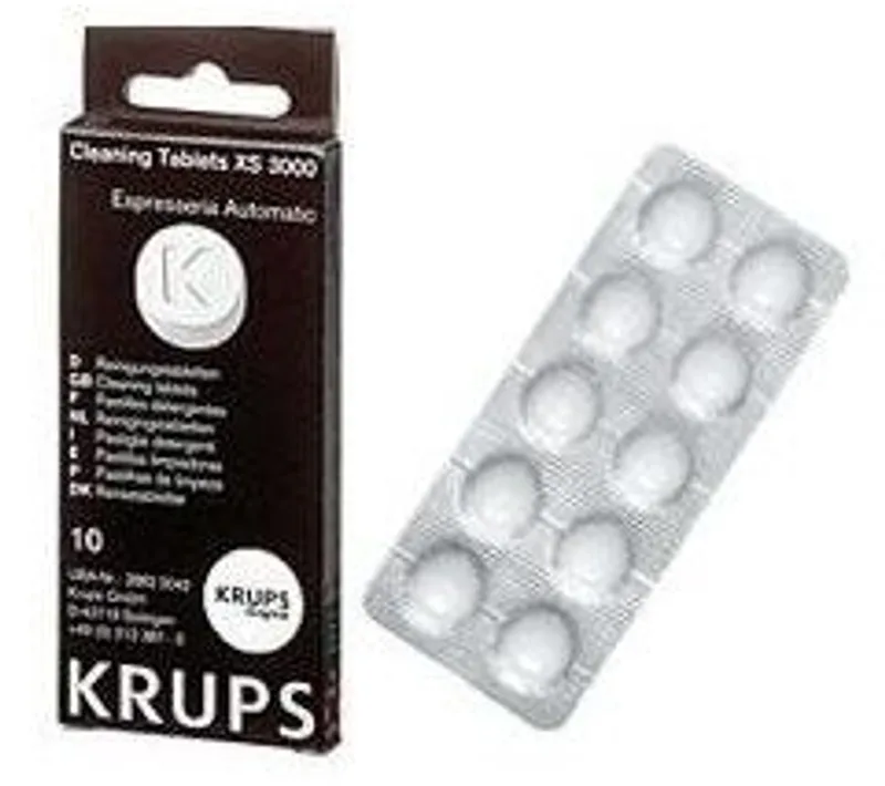 Reinigingstabletten (10st.) XS3000 van Krups in Wit – productfoto