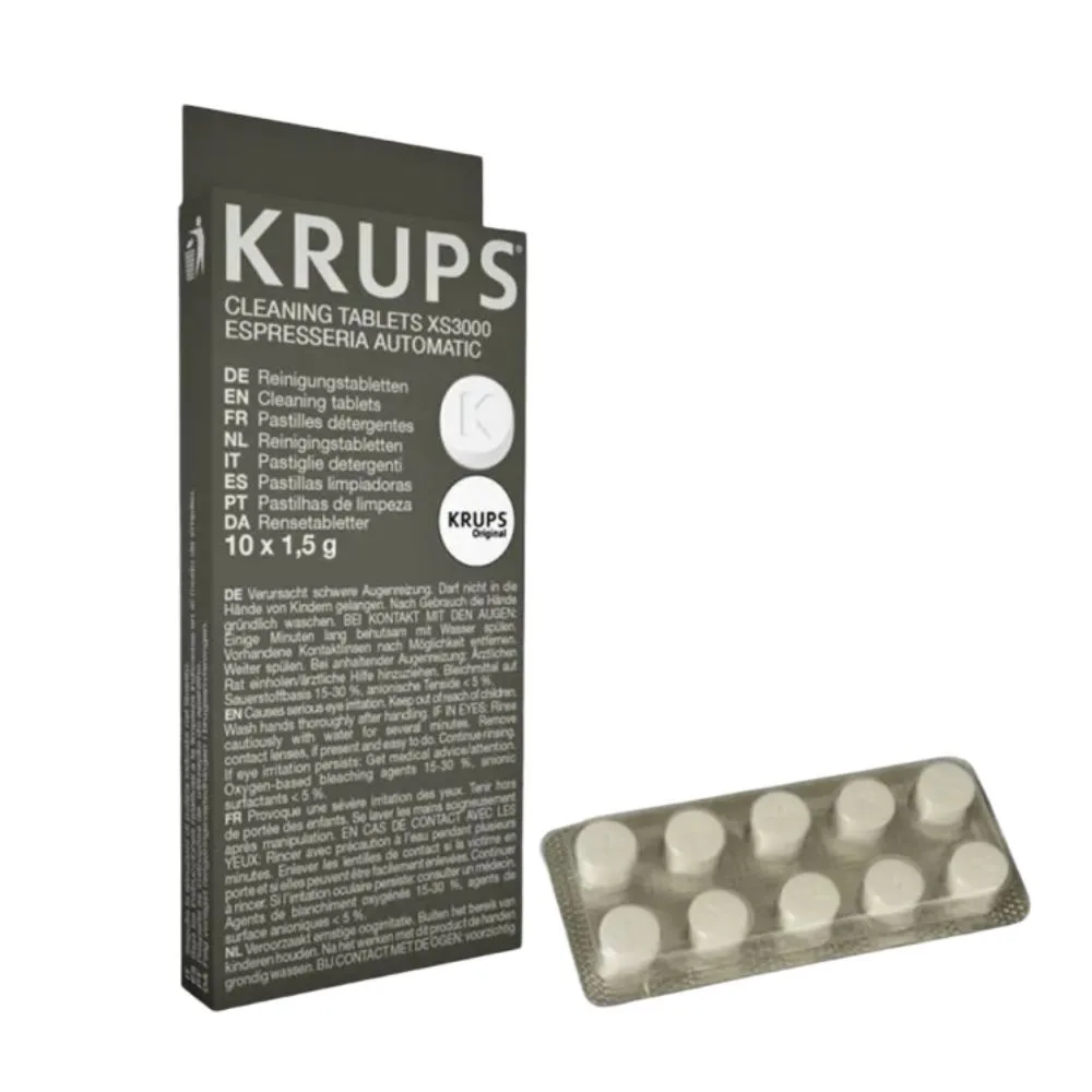 Reinigingstabletten XS3000 - 30 stuks by Krups – product photo