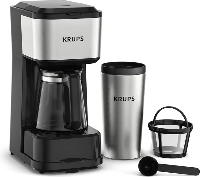 Simply Brew KM207D10 - 3-in-1 Filter koffiezetapparaat - Inclusief Isotherme drinkbeker