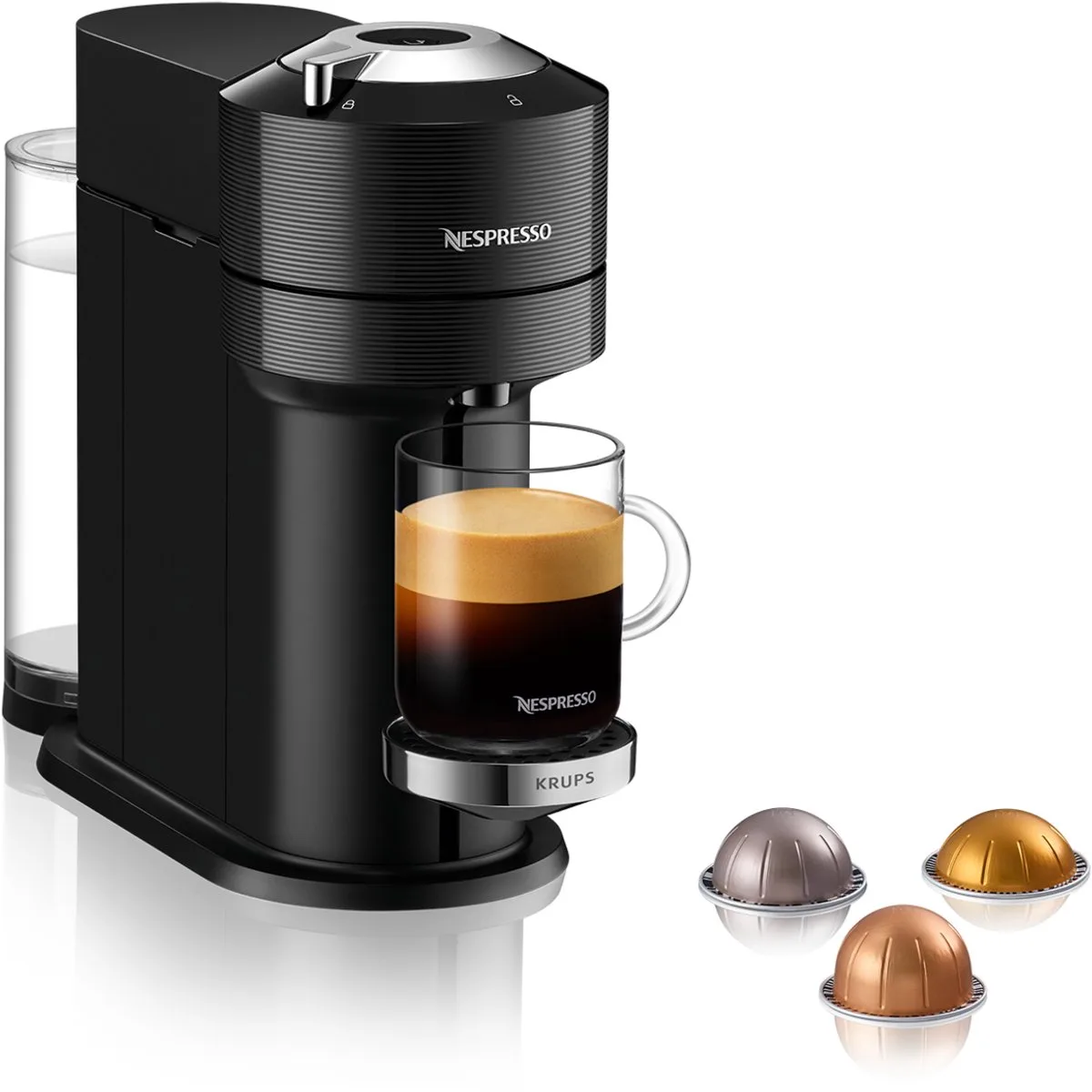 Vertuo Next XN9108 - Premium Black van Krups in Zwart – productfoto