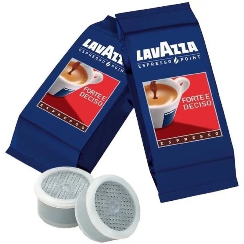 100 Original Lavazza Espresso Forte e Deciso Capsules Espresso Point - 100 koffiecups van Lavazza – productfoto