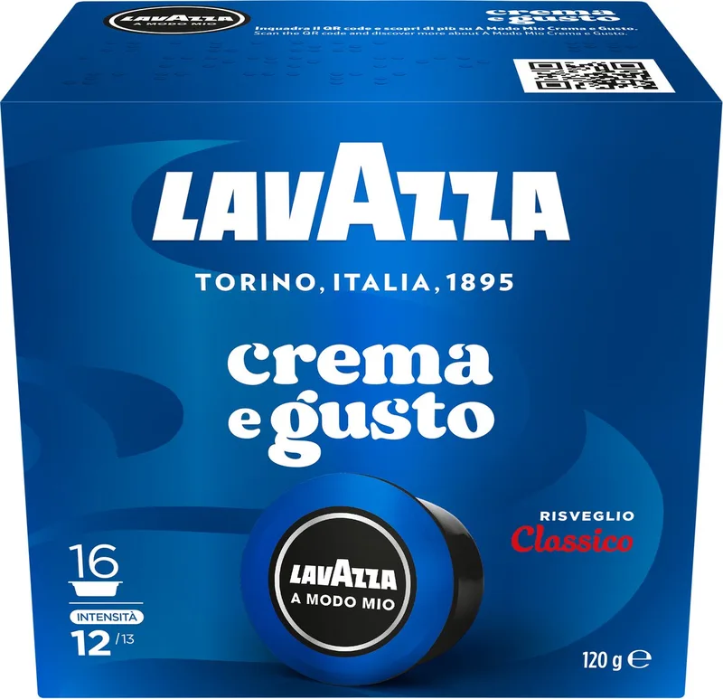 A Modo Mio Espresso Crema E Gusto - 16 koffiecups van Lavazza – productfoto