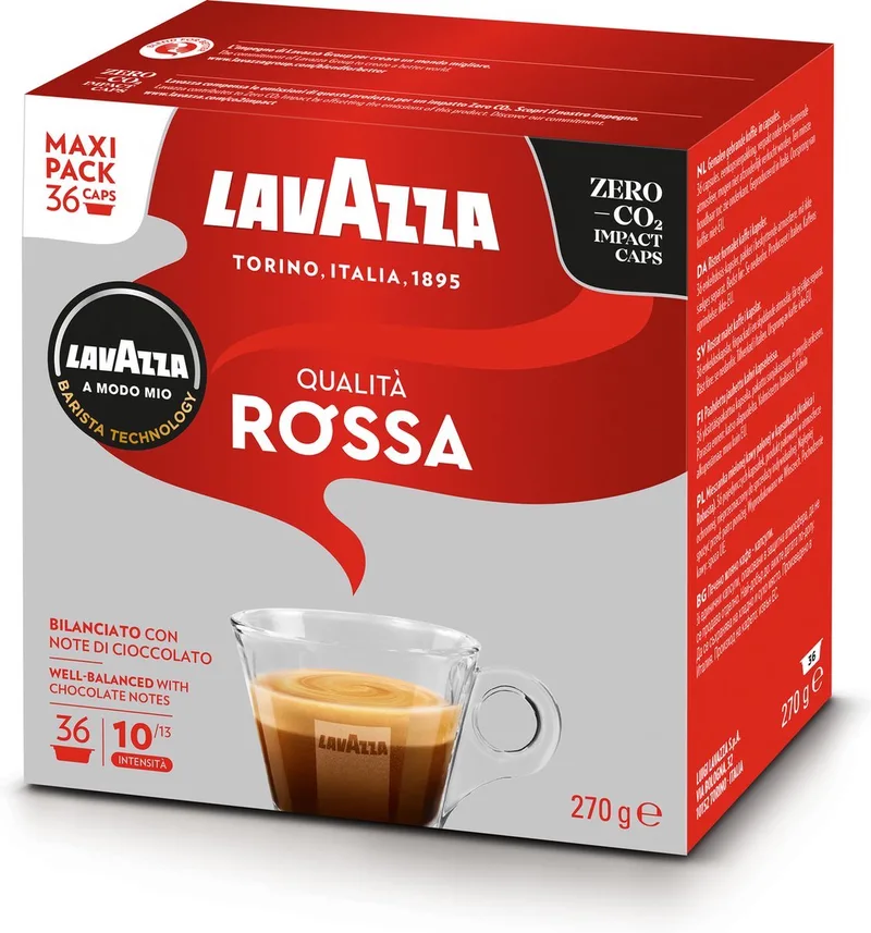 A Modo Mio Qualita Rossa Koffiecapsules 36 stuks van Lavazza – productfoto