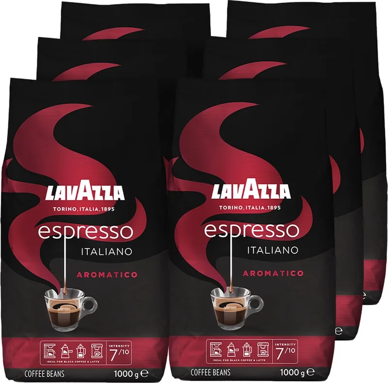 Aromatico koffiebonen 1kg x6 de Lavazza – photo produit