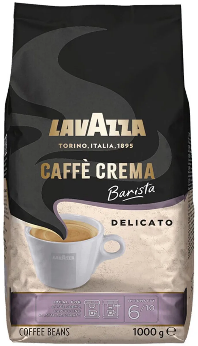 Caffè Crema Barista Delicato - koffiebonen - 1 kilo van Lavazza – productfoto