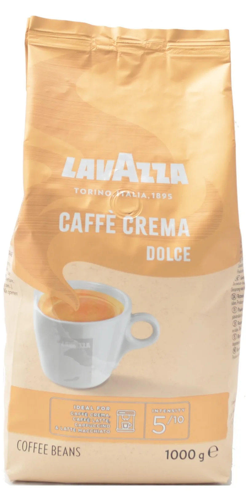 Caffè crema Dolce bonen 1 kg de Lavazza – photo produit