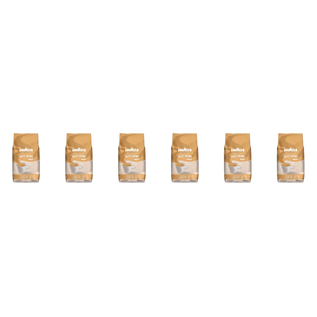 Caffè Crema Dolce - koffiebonen - 6 x 1 kilo von Lavazza – Produktfoto