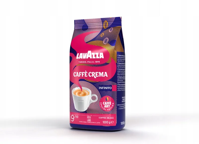 Caffè Crema Infinito - Koffiebonen - Caffè Art Special Edition - Intensiteit 9/10 - 2 x 1kg från Lavazza – produktbild