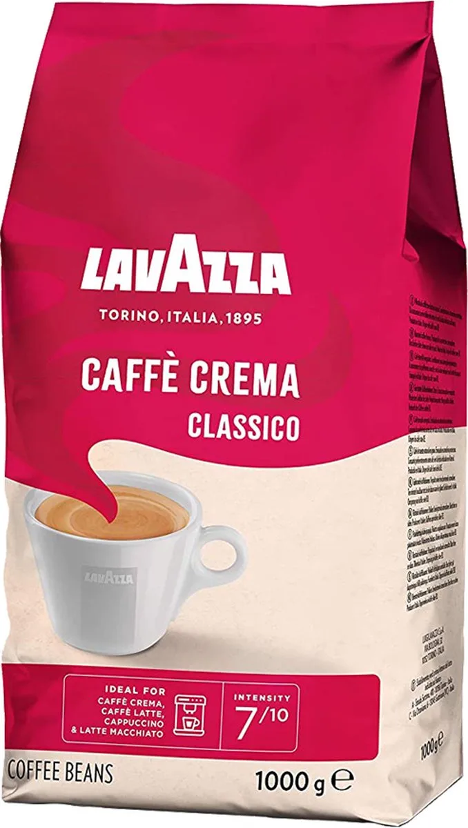 Crema Classico Koffiebonen - 1 kg van Lavazza – productfoto