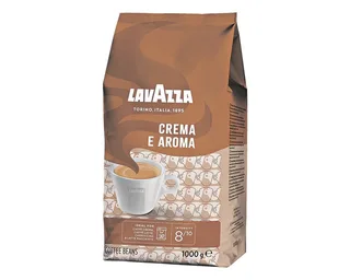 Crema e Aroma Koffiebonen - Koffie Blend van Robusta en Arabica Bonen - Intensiteit 8/10 - 1 kg van Lavazza – productfoto 2 van 2