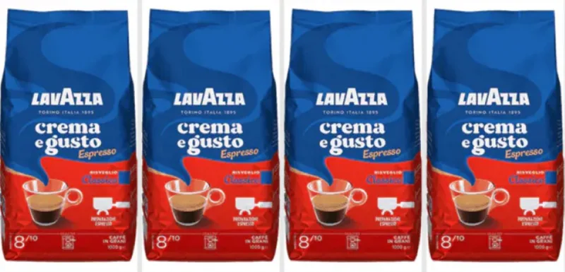 Crema e Gusto Classico Bonen - 4 kg van Lavazza – productfoto