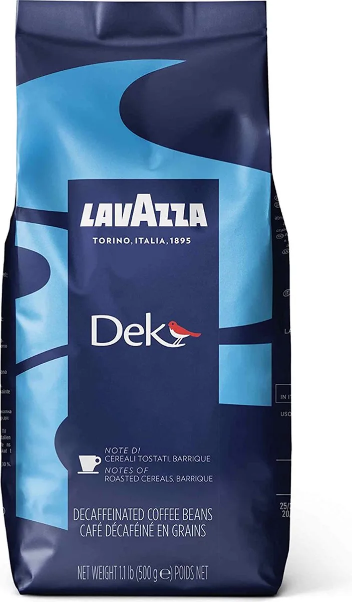 Dek (Decaffeinato) - Cafeïnevrije koffiebonen - 500 gram van Lavazza – productfoto