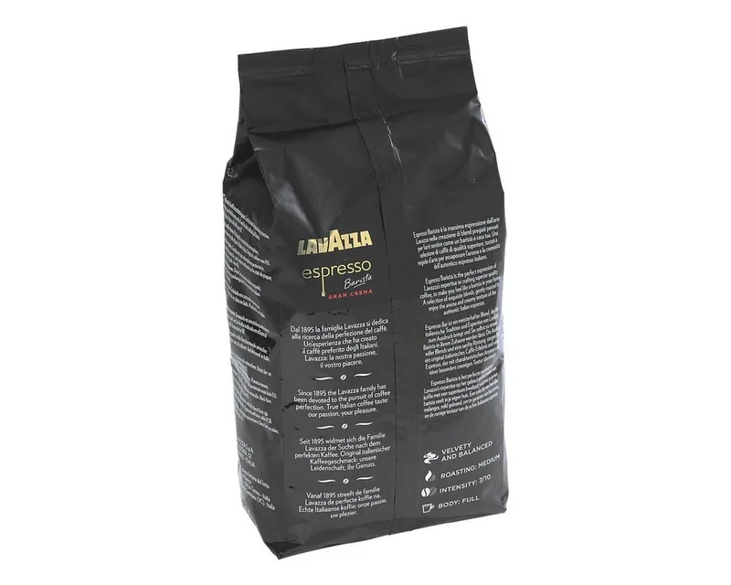 Espresso Barista Gran Crema Koffiebonen - Koffie Blend van Robusta en Arabica Bonen - Intensiteit 8/10 - 1 kg van Lavazza – productfoto 4 van 5