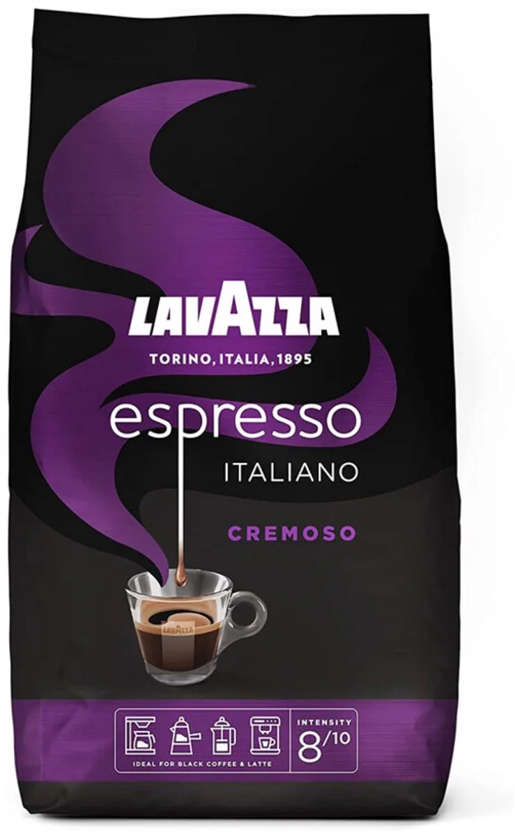 Espresso Italiano Cremoso Koffiebonen - Intensiteit 8/10 - 1 kg van Lavazza – productfoto
