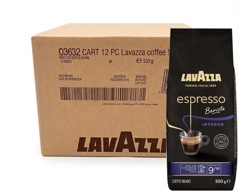 Espresso Italiano Intenso - Multipack - Koffiebonen - 6kg (12x500g) von Lavazza – Produktfoto