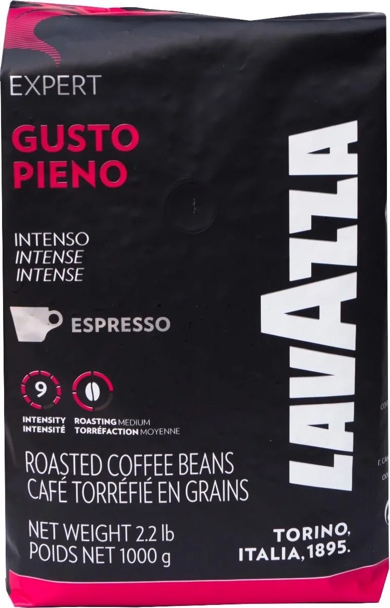 Expert Gusto Pieno Koffiebonen - 1 kg von Lavazza – Produktfoto
